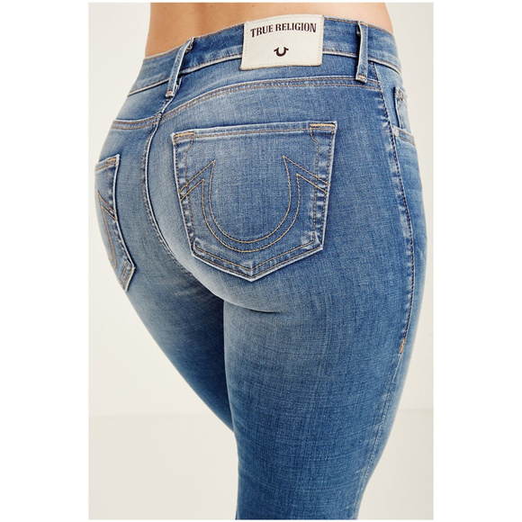 True Religion Women's Curvy Bootcut Jeans (25) - Picture 1 of 6